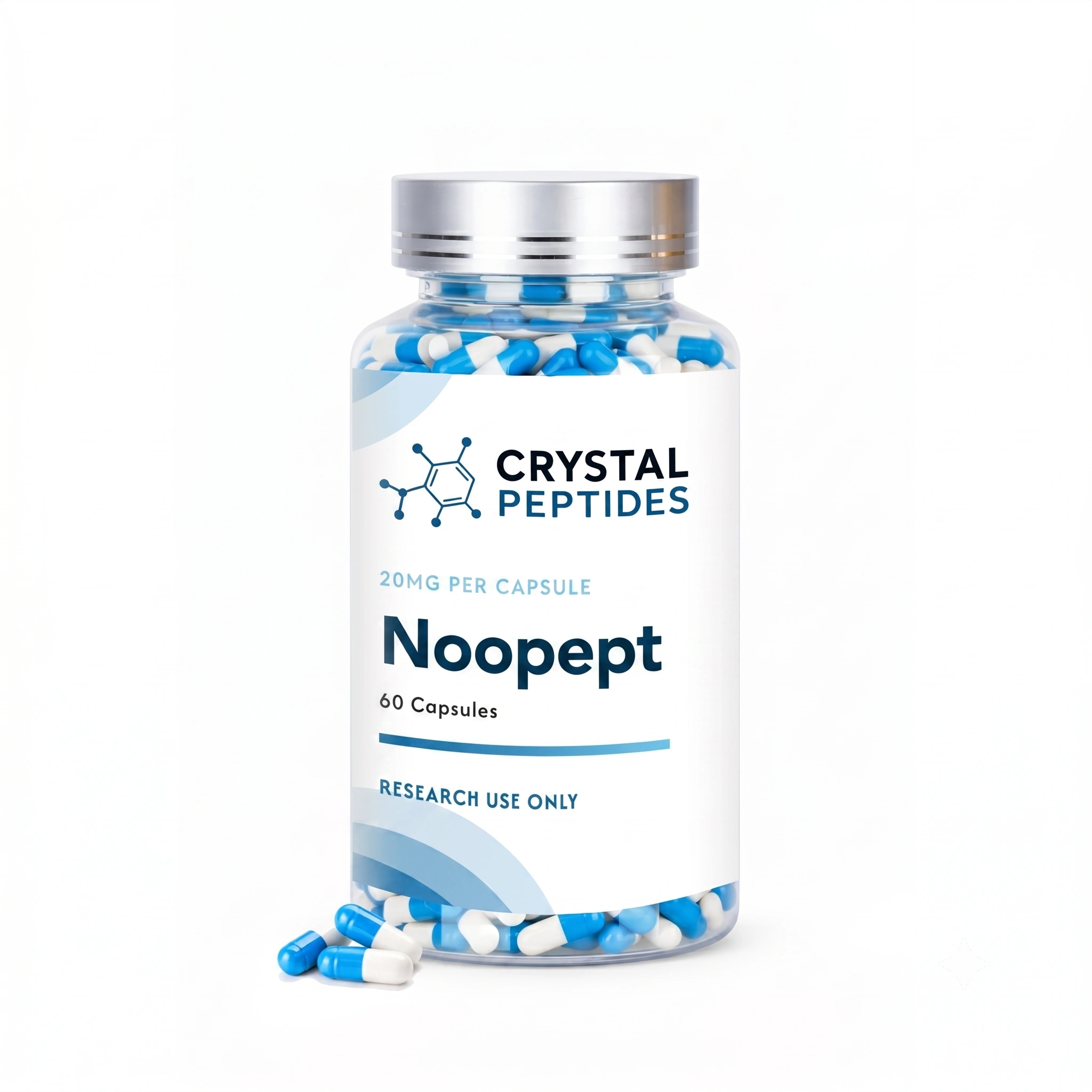 Noopept 20mg × 60 capsules - Premium Research Peptide
