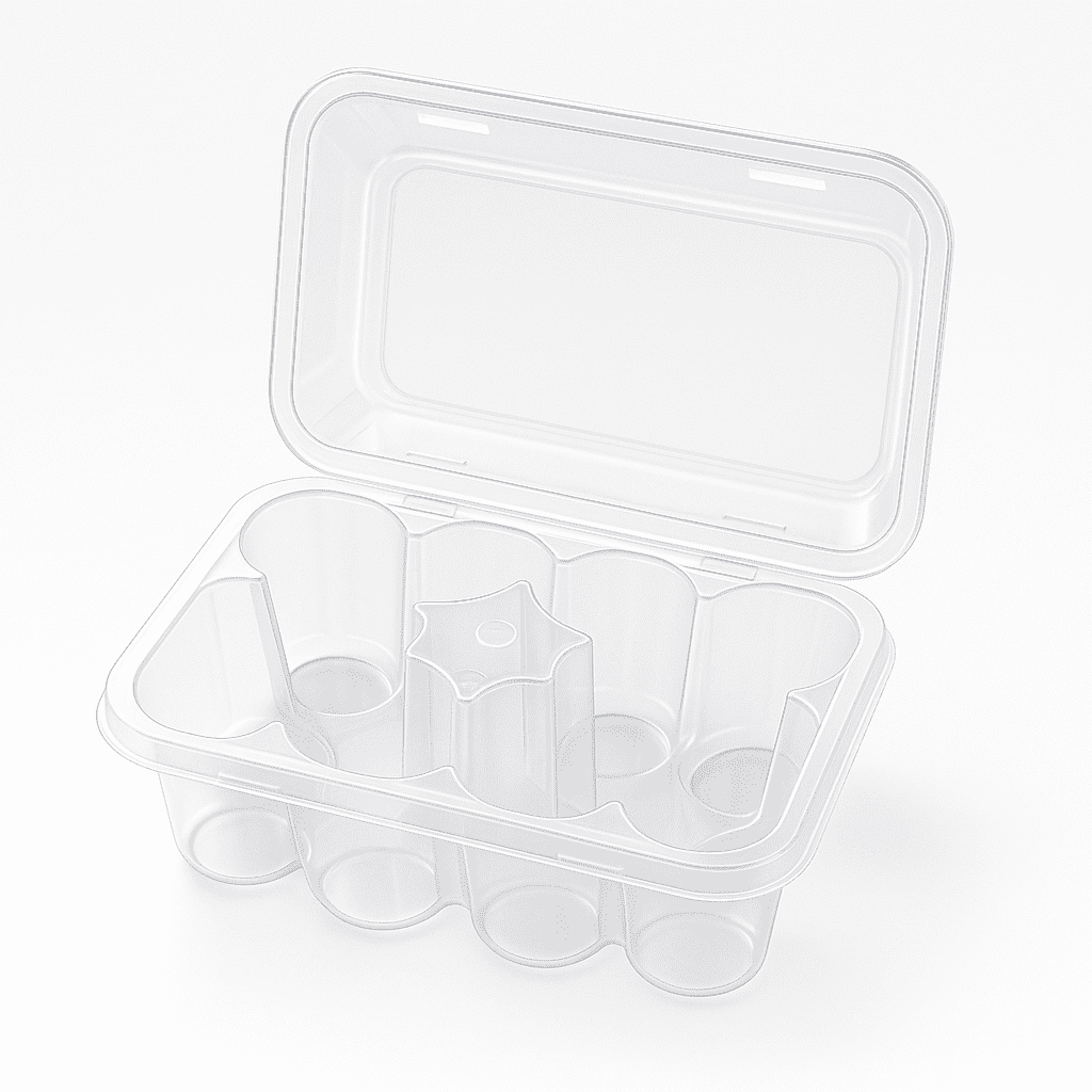 10 x 3ml Plastic vial storage container 10 x 3ml - Premium Research Peptide