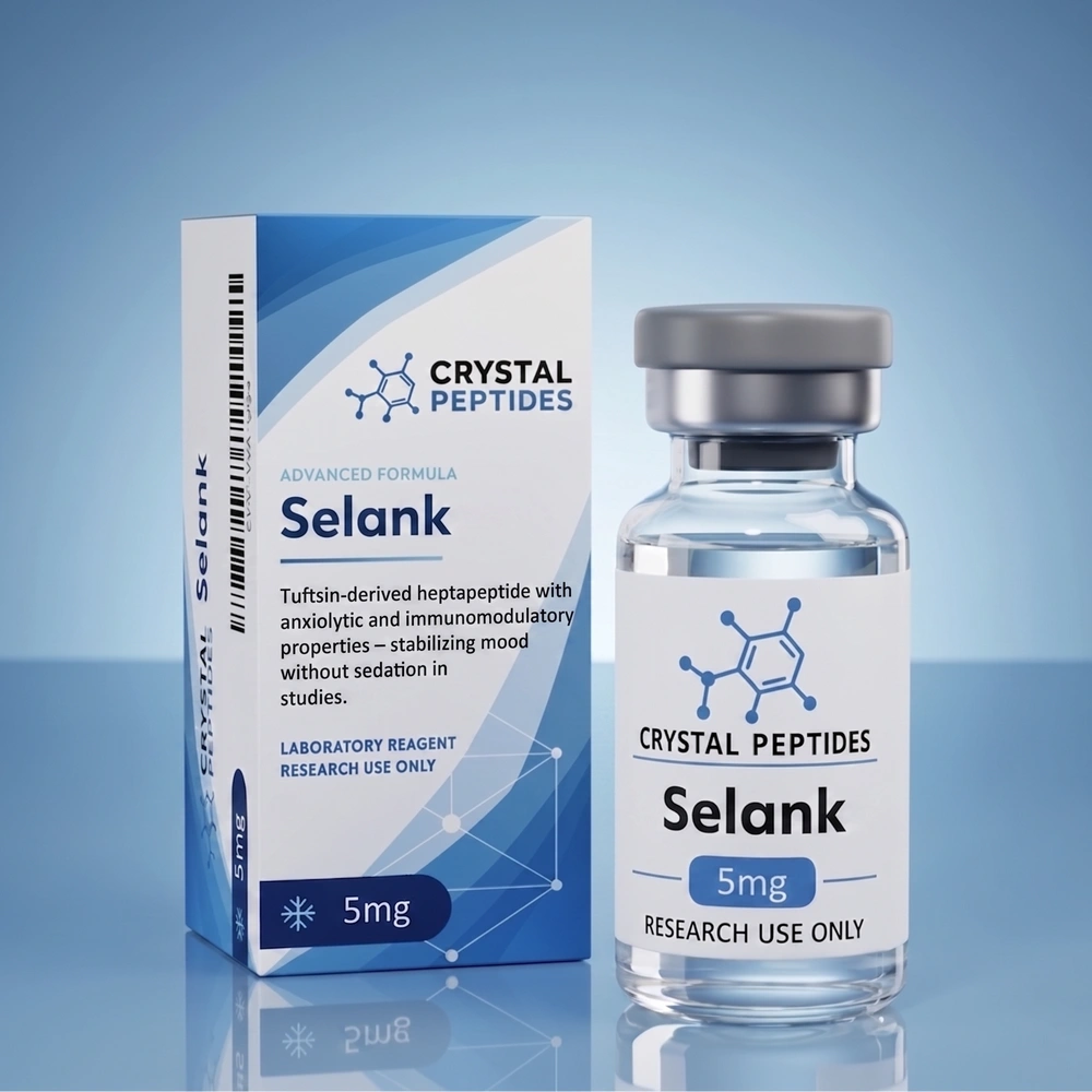Selank 5mg - Premium Research Peptide
